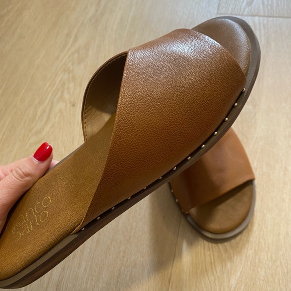 Franco Sarto brown slides - Picture 2 of 3